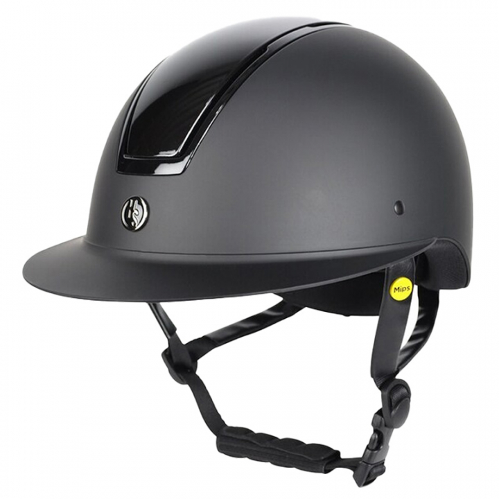 Ridehjelm HS MIPS Vision Matt Agat Svart i gruppen Rideutstyr / Ridehjelmer / MIPS-ridehjelmer hos Equinest (603466BA)