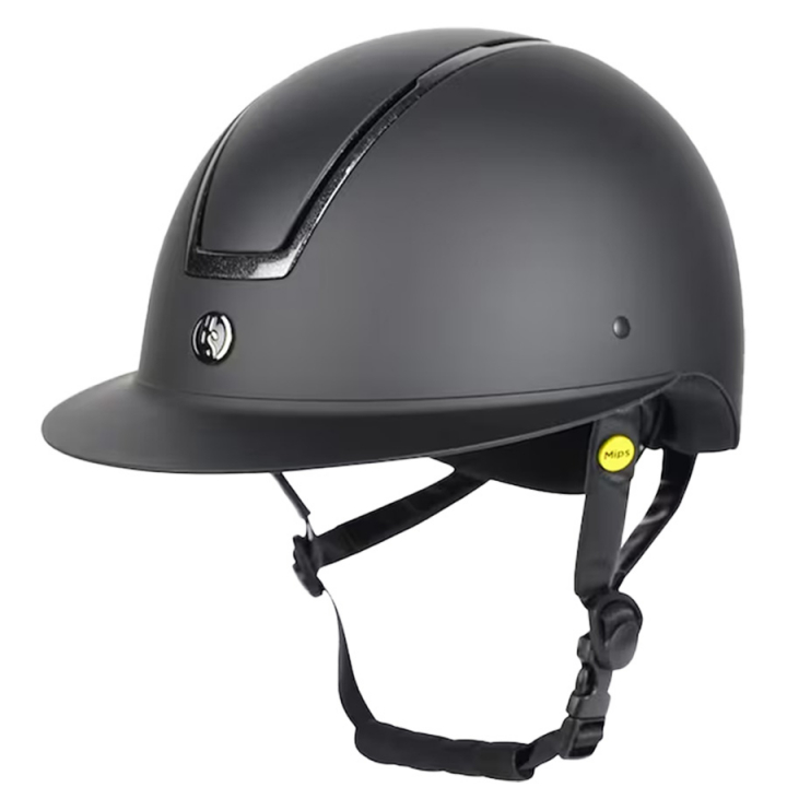 Ridehjelm HS MIPS Vision Matt Granit Svart i gruppen Rideutstyr / Ridehjelmer / MIPS-ridehjelmer hos Equinest (603469BA)