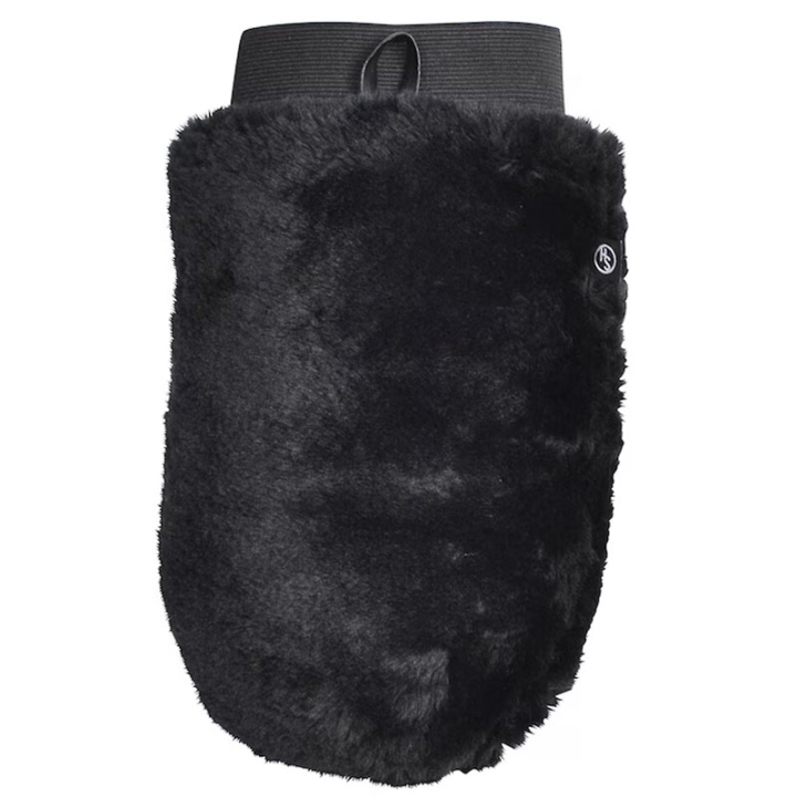 Groominghanske Faux Fur HS Svart i gruppen Stell & Pleie / Børster / Groominghanske hos Equinest (603862BA)