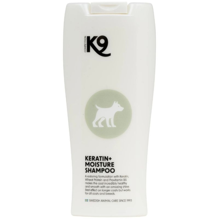 Hundesjampo Keratin+ Fukt 300ml i gruppen Hund / Hundesjampo & Hundebad hos Equinest (604491-300)