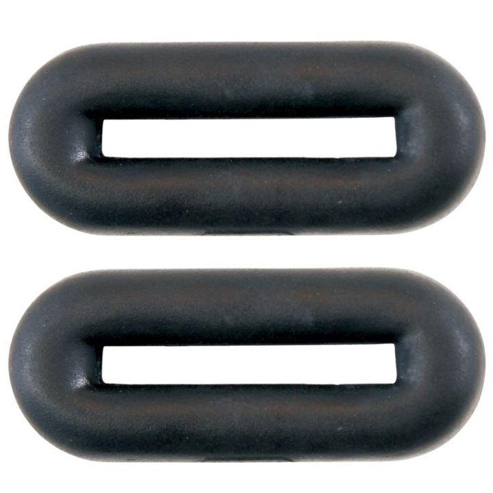 Martingalstopper Rubber 2-pack Svart i gruppen Hesteutstyr / Tilbehør hos Equinest (605901BA)