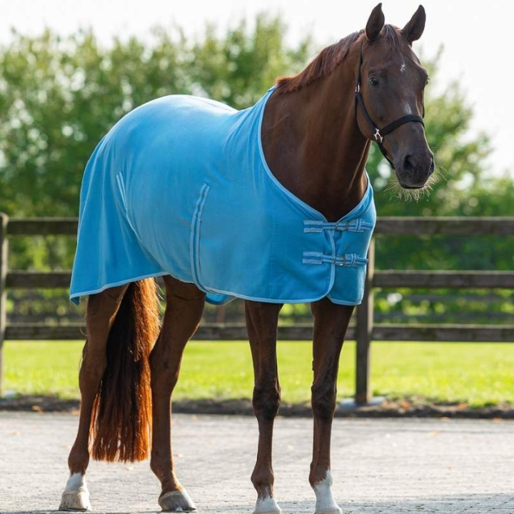 Fleecedekken Color Blå i gruppen Hestedekken / Fleecedekken hos Equinest (6121BLUE)
