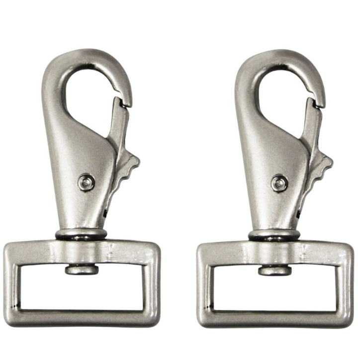 Spenner til Hestedekken Carabiner Sølv i gruppen Hestedekken / Tilbehør dekken hos Equinest (6178900SI)