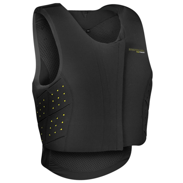 Sikkerhetsvest Barn/Junior Regular Fit Svart i gruppen Rideutstyr / Sikkerhetsvester & Ryggbeskyttelse hos Equinest (6298BA_r)