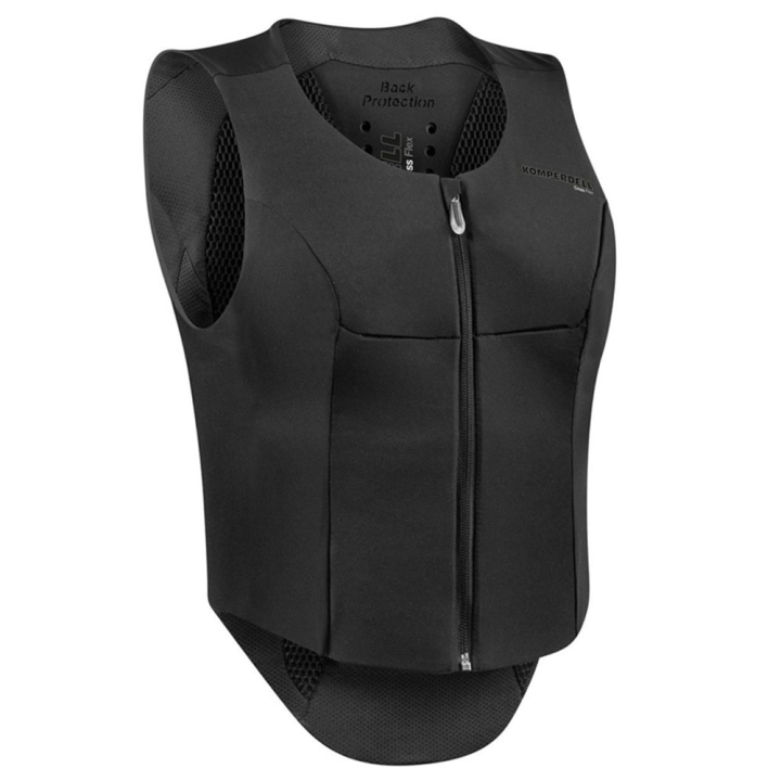 Ryggbeskytter Ballistic Flex Fit Slim Svart/Sølv i gruppen Rideutstyr / Sikkerhetsvester & Ryggbeskyttelse hos Equinest (6447BASI_r)