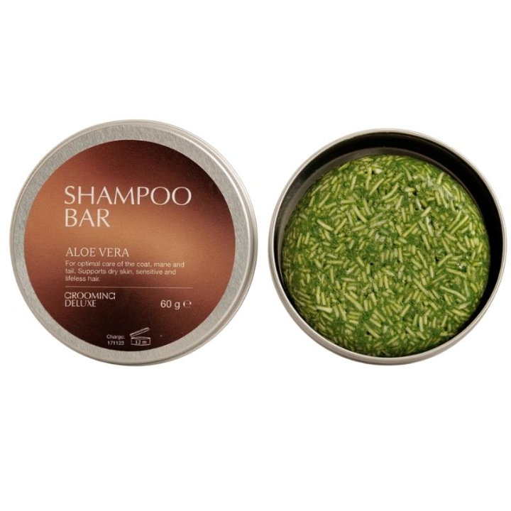 Shampoo Bar Aloe Vera 60g i gruppen Stell & Pleie / Pelspleie / Sjampo & Balsam hos Equinest (72104ALO)