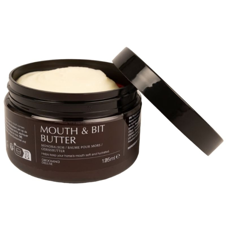 Mouth & Bit Butter Almond 125ml i gruppen Stell & Pleie / Sårpleie & Salver / Vaselin hos Equinest (72133-125)