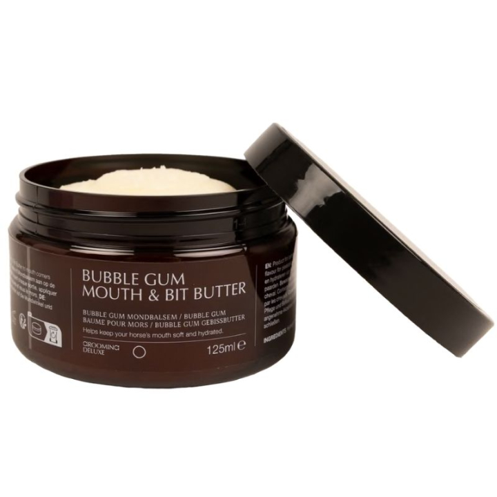 Mouth & Bit Butter Bubblegum 125ml i gruppen Stell & Pleie / Sårpleie & Salver / Vaselin hos Equinest (72134-125)