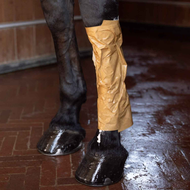 Horse Leg Clay Paper 20m i gruppen Stell & Pleie / Liniment & Leire / Kjøleleire hos Equinest (7214420M)
