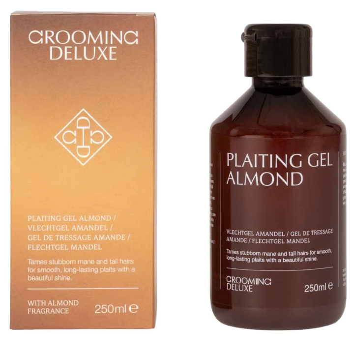 Plaiting Gel Almond 250ml i gruppen Stell & Pleie / Pelspleie / Tilbehør hos Equinest (72150BE)