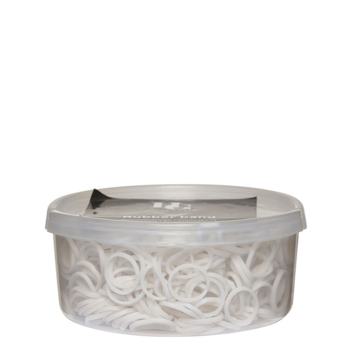 Gummistrikker 750st HG Hvit i gruppen Stell & Pleie / Gummibånd & Manrosetter hos Equinest (72490WH)