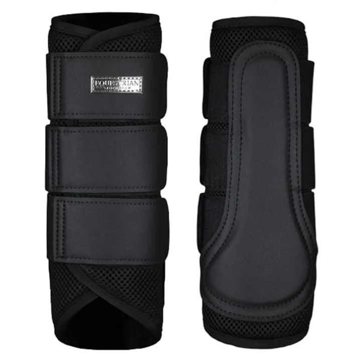 Treningsbeskyttere ES Classic Mesh All Black i gruppen Hesteutstyr / Belegg & Bandasjer / Dressur- & Treningsbelegg hos Equinest (734020642582BABA_r)