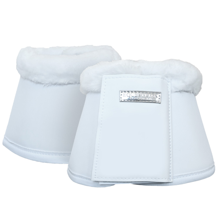 Kopper ES Faux Fur White Silver i gruppen Hesteutstyr / Belegg & Bandasjer / Kopper hos Equinest (734020643170WHSI_r)