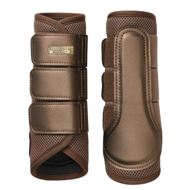 Treningsbelegg ES Mesh Champagne i gruppen Hesteutstyr / Belegg & Bandasjer / Dressur- & Treningsbelegg hos Equinest (734020644216BE_r)