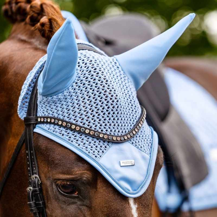 Ørehette ES Modern Midsummer Blue i gruppen Hesteutstyr / Ørehetter hos Equinest (734020644250MBL_r)