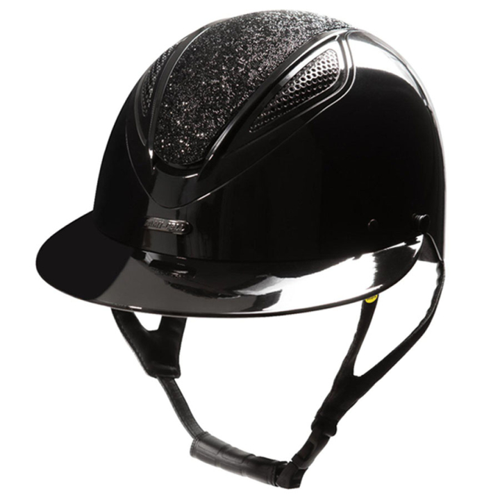 Ridehjelm MIPS Amelia Wide Peak Svart i gruppen Rideutstyr / Ridehjelmer / MIPS-ridehjelmer hos Equinest (743715BA_r)