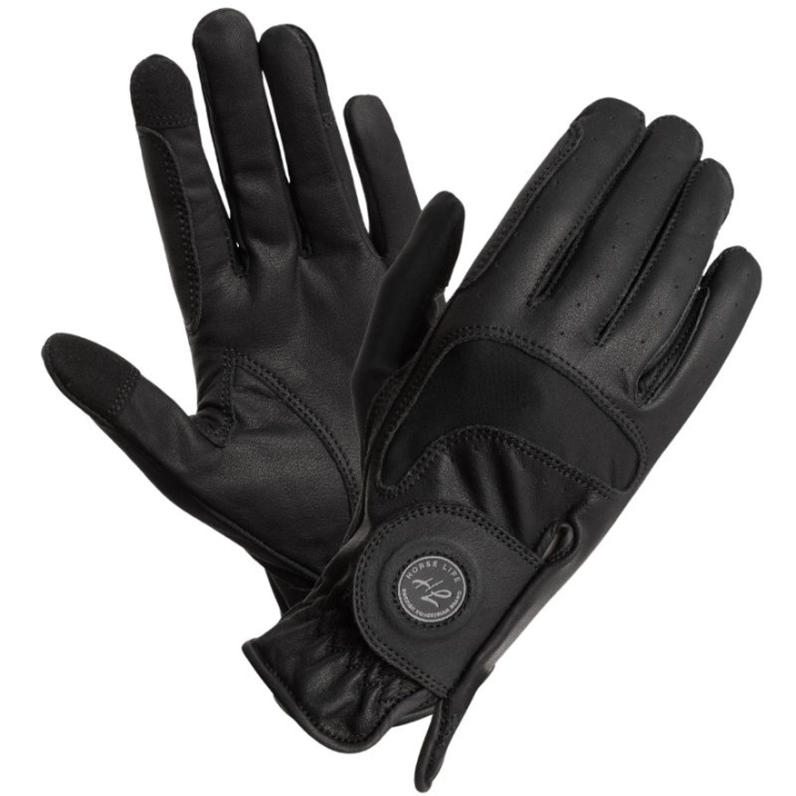 Ridehansker Flexible Grip Vent Svart i gruppen Rideklær / Hansker hos Equinest (744711BA_r)