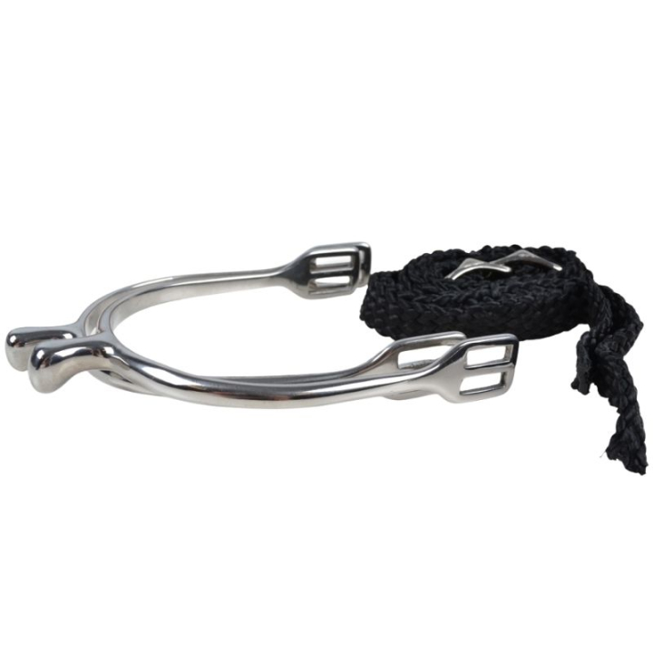 Sporer HS Stainless Steel Rounded 15mm Sølv i gruppen Rideutstyr / Sporer hos Equinest (797016SI)