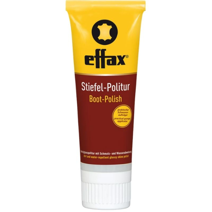 Effax Støvlepuss/skokrem 75 ml i gruppen Ridesko, Støvler & Chaps / Støvelvesker & Tilbehør hos Equinest (79990130)
