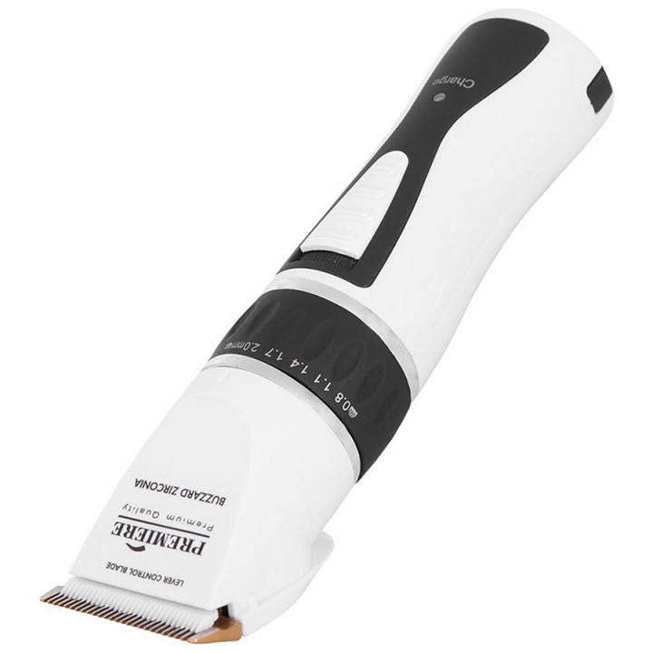 Trådløs Trimmer Buzzard Zirconia Svart/Hvit i gruppen Stell & Pleie / Klippemaskiner & Tilbehør hos Equinest (801942BAWH)
