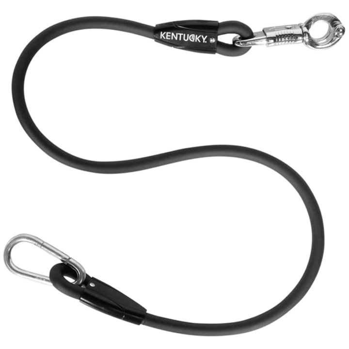 Bindetau Box Lead & Cross Silicone Svart i gruppen Hesteutstyr / Leietau & Transportleietau / Transportleietau hos Equinest (821580155BA_r)