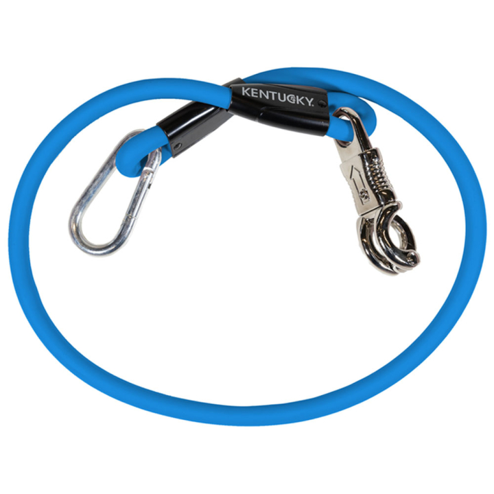 Bindetau Box Lead & Cross Silicone Blå i gruppen Hesteutstyr / Leietau & Transportleietau / Transportleietau hos Equinest (821586255BL_r)