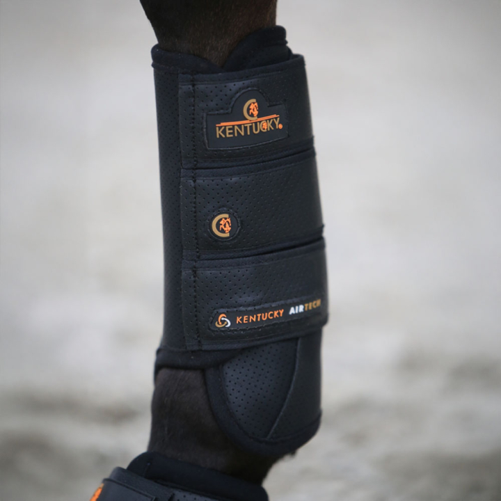 beskyttere Eventing Air Tech Front Svart i gruppen Hesteutstyr / Belegg & Bandasjer / Sprangbelegg hos Equinest (8420201FBA_r)