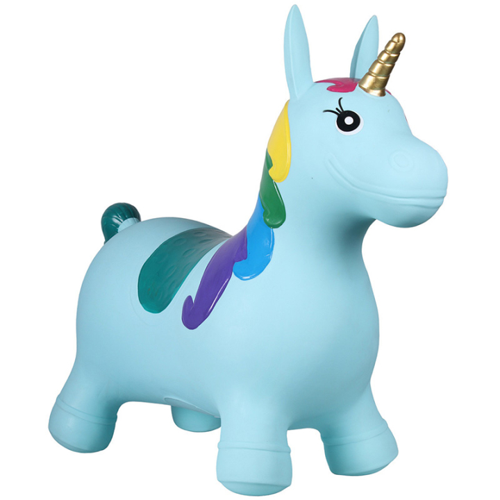 Hoppeball Jumpy Unicorn Lys blå i gruppen Kjepphester & Lekehester / Lekehester hos Equinest (8543LB0LBL)