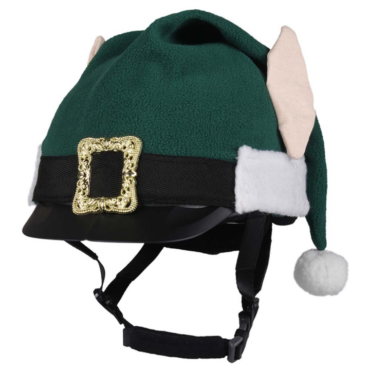 Hjelmoverdrag Christmas Elf Grønn i gruppen Høytider & Maskerade hos Equinest (8594GN)
