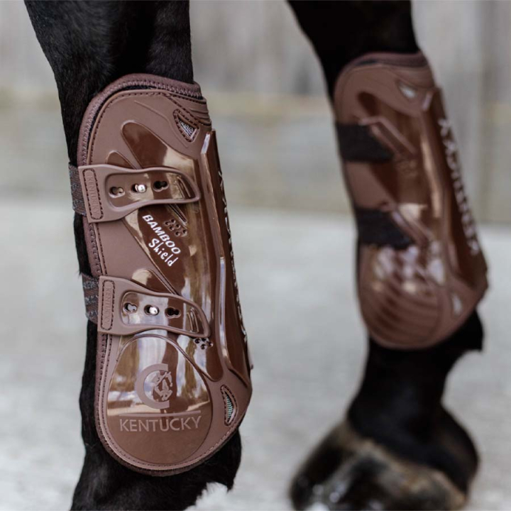 Senebeskyttere Bamboo Shield Brun i gruppen Hesteutstyr / Belegg & Bandasjer / Sprangbelegg hos Equinest (88101Br_r)
