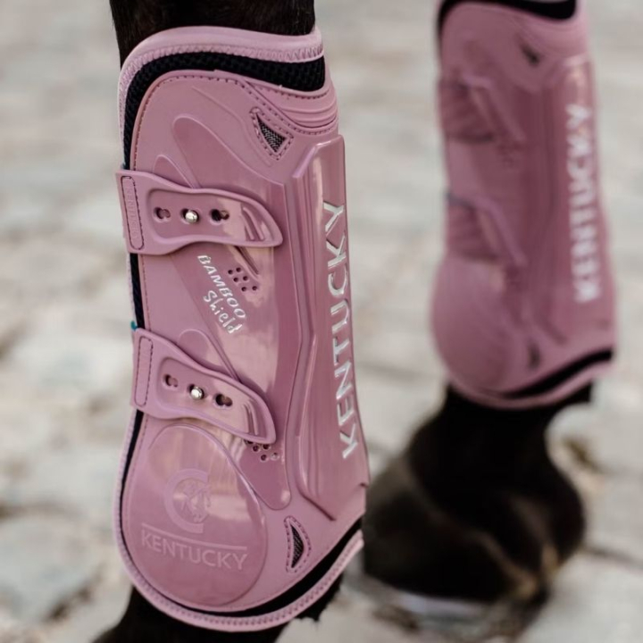 Senebeskyttere Bamboo Shield Rosa i gruppen Hesteutstyr / Belegg & Bandasjer / Sprangbelegg hos Equinest (88101Ro_r)