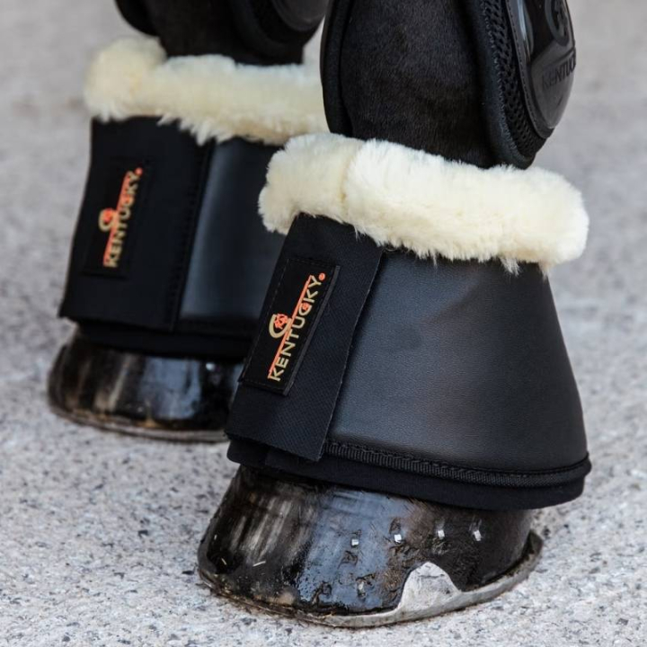 Kopper Sheepskin Leather Svart i gruppen Hesteutstyr / Belegg & Bandasjer / Kopper hos Equinest (88295BA_r)