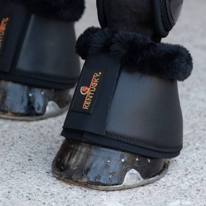 Kopper Sheepskin Leather Svart i gruppen Hesteutstyr / Belegg & Bandasjer / Kopper hos Equinest (88295Sv_r)