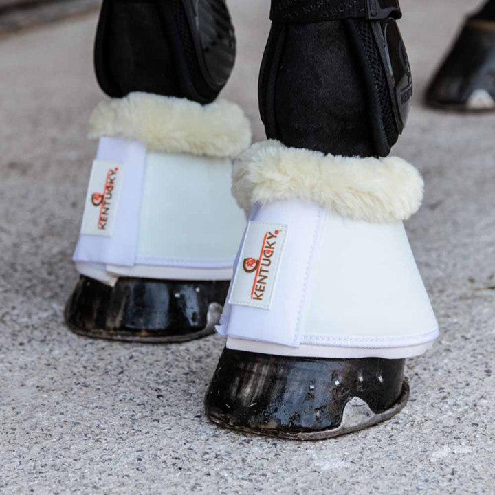 Kopper Sheepskin Leather Hvit i gruppen Hesteutstyr / Belegg & Bandasjer / Kopper hos Equinest (88295WH_r)