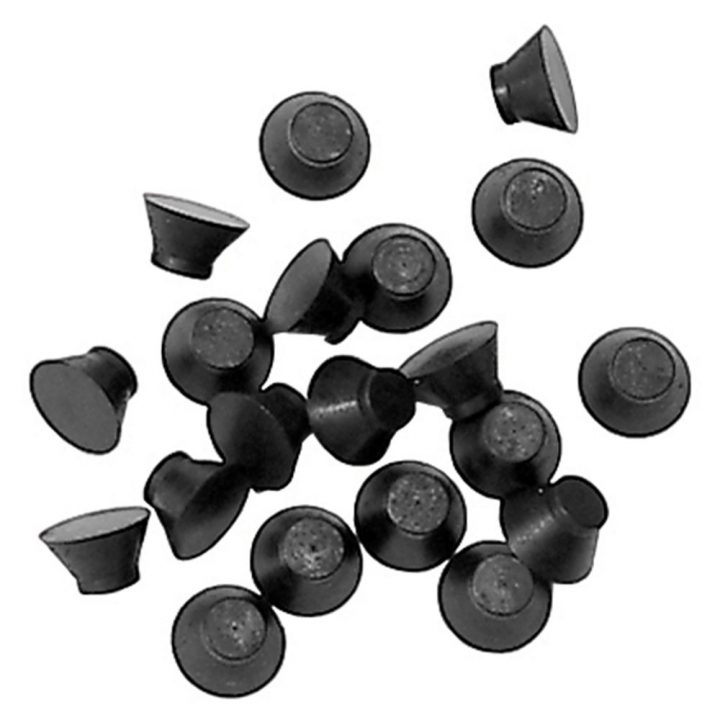 Broddplugg HS Gummi 20-pkk Svart i gruppen Hesteutstyr / Brodder hos Equinest (885003)