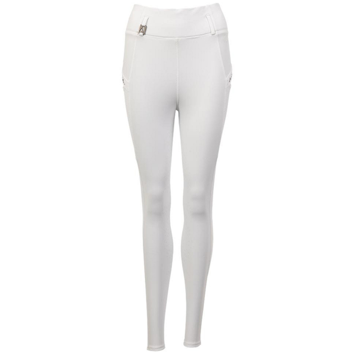 Ridetights Tregging Exposure Silicone Full Seat Hvit i gruppen Rideklær / Ridebukser & Ridetights / Ridetights & Rideleggings hos Equinest (A62245W00103WH_r)