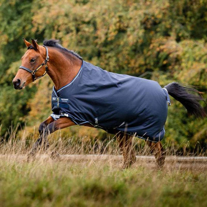 Vinterdekken Amigo Bravo 12 Original 250g Marineblå/Svart i gruppen Hestedekken / Utedekken / Vinterdekken hos Equinest (AARA42NABA)