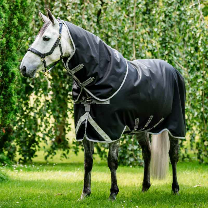 Regndekken Amigo Bravo 12 1200D Plus 0g Svart/Grå i gruppen Hestedekken / Utedekken / Regndekken hos Equinest (AARP70KJIBAGR_r)