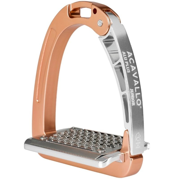 Stigbøyler Barn/Junior Arena Aluplus Rose Gold i gruppen Hesteutstyr / Stigbøyler hos Equinest (AC618PIRSGD)