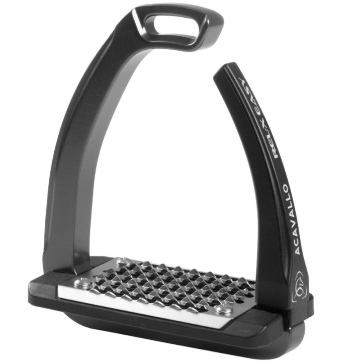 Stigbøyler Barn/Junior Rel-X Easy Charcoal i gruppen Hesteutstyr / Stigbøyler hos Equinest (AC66804)