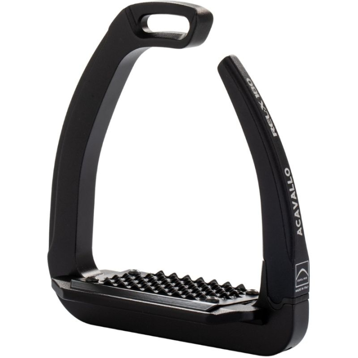 Stigbøyler Rel-X 180 Total Black i gruppen Hesteutstyr / Stigbøyler hos Equinest (AC669TBK)
