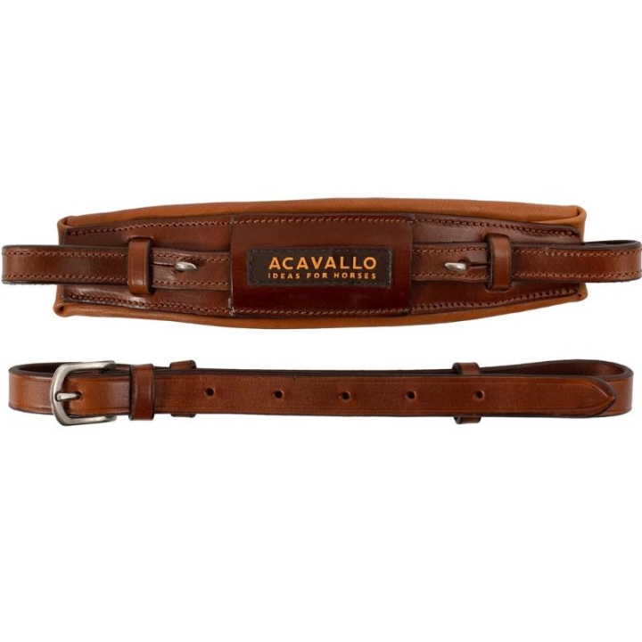 Nesereim til Hackamore Alupro Cognac i gruppen Hesteutstyr / Bitt / Hackamore hos Equinest (AC9611COGCO)