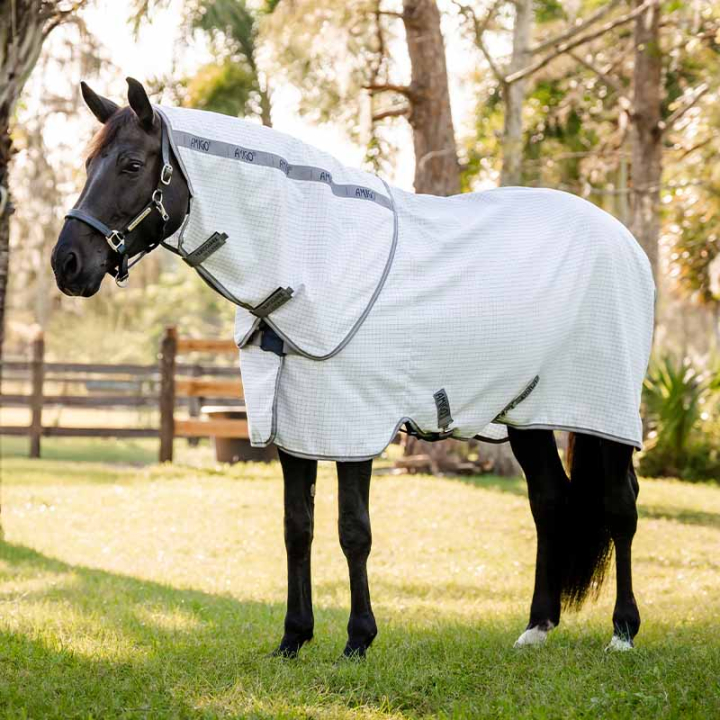 Sommerdekken Amigo Summer Plus Navy Check i gruppen Fluebeskyttelse / Fluedekken hos Equinest (AFRP9TCJINACH_r)