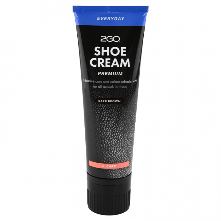 Skokrem Premium Pigment Mørkebrun 80ml i gruppen Ridesko, Støvler & Chaps / Støvelvesker & Tilbehør hos Equinest (BA3060000001MBR-80)