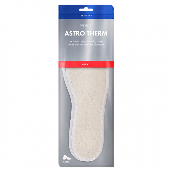 Såler Astro Therm Ull 2-pk Neutral i gruppen Ridesko, Støvler & Chaps / Sko & Hælklosser hos Equinest (BA611693NE_r)