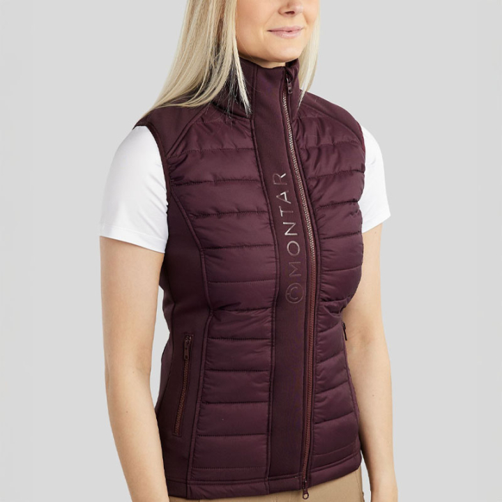 Hybridvest Emma Softshell Fig i gruppen Rideklær / Vester hos Equinest (BW212436LPU_r)