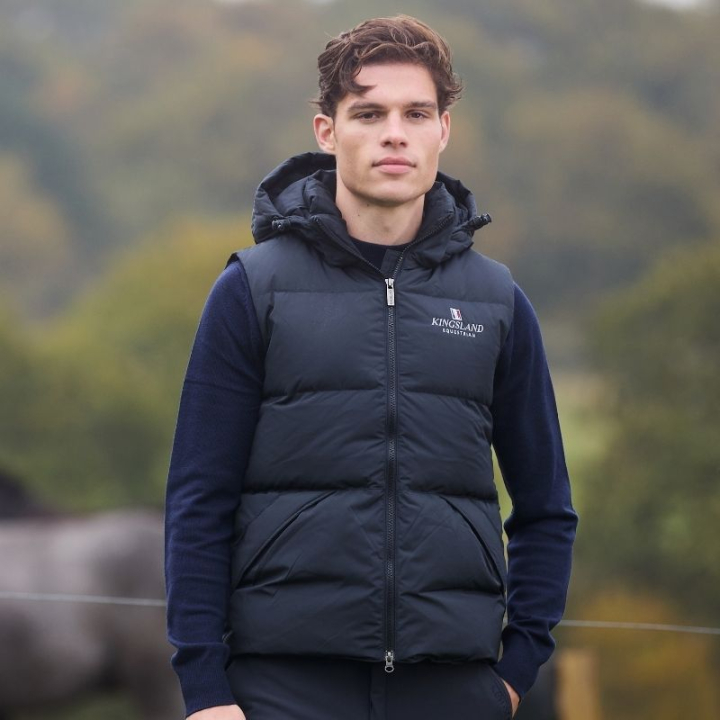 Ridevest Classic Unisex Down Marineblå i gruppen Rideklær / Vester hos Equinest (C1000162NA_r)