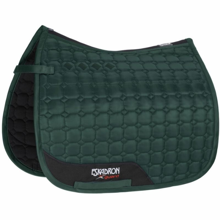 Dressursjabrak Glossy Compact Grønn i gruppen Hesteutstyr / Sjabraker / Dressursjabraker hos Equinest (D2220004GN_r)