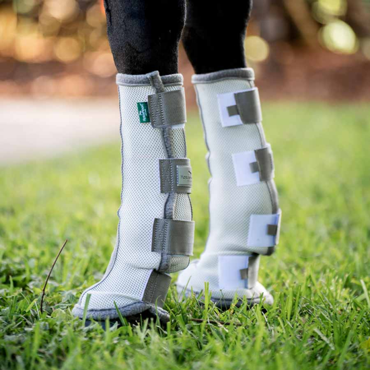 Fluebeskyttere Fly Boots Sølv/Grå/Sølv i gruppen Fluebeskyttelse / Fluemiddel & Sommerprodukter hos Equinest (DBHF22IJSIGSI_r)