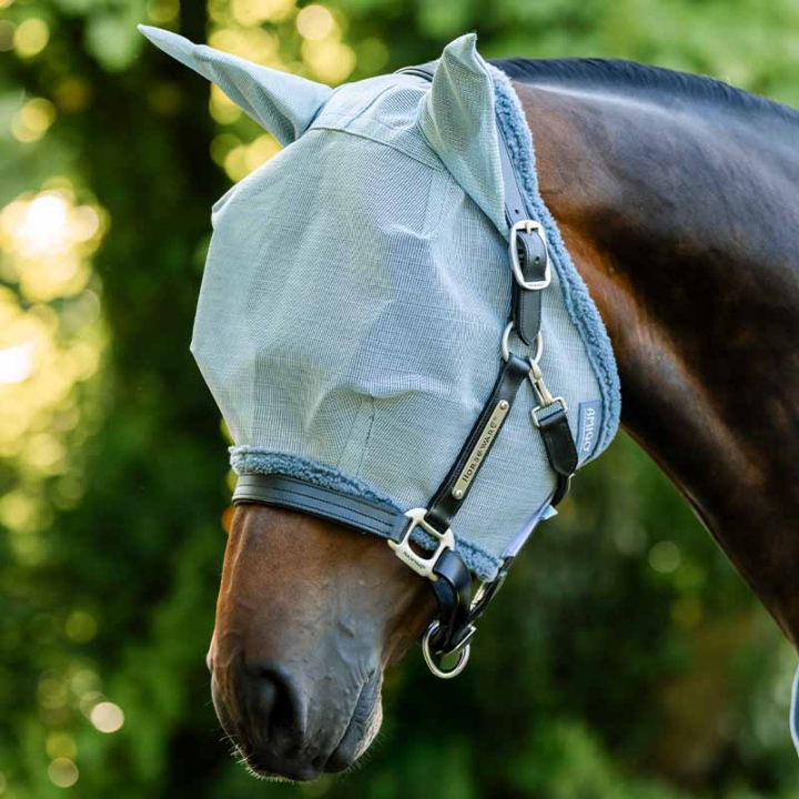Fluemaske Amigo Lyseblå/Blå/Sølv i gruppen Fluebeskyttelse / Fluemasker hos Equinest (DMRF60CCLBLBLSI_r)
